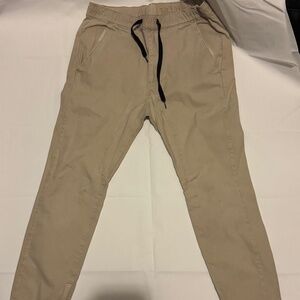 PacSun Tan Track Pants